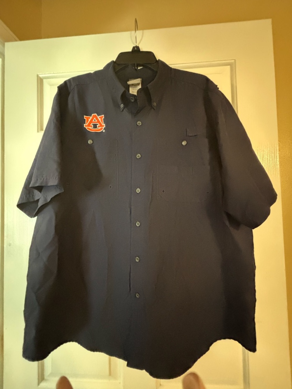 Auburn University Knights Apparel Men’s Button Down Shirt Size XL